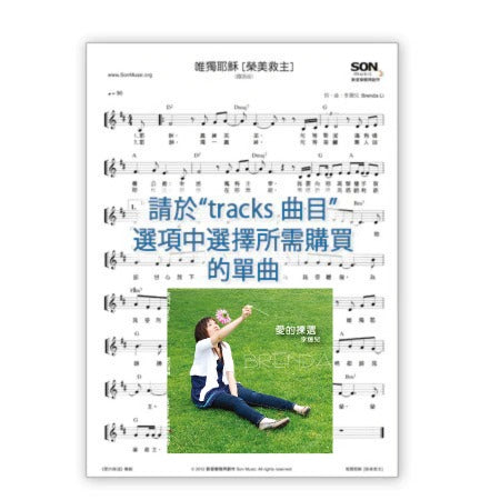 《愛的揀選》專輯單曲歌譜 PDF 下載